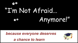 Join the I'm Not Afraid... Anymore! Movement title=